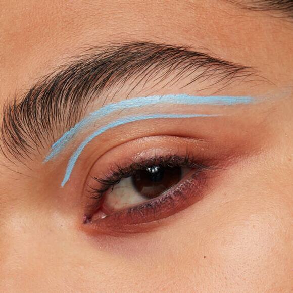 NEW NYX Vivid Brights Longwear Liquid EYE LINER Blue Thang Professional Makeup! - Picture 2 of 6